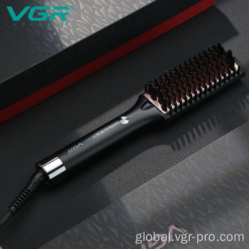 Hair Straightener VGR V-590 Electric Professional Hair Straightener Brush Factory